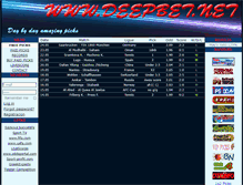 Tablet Screenshot of deepbet.net